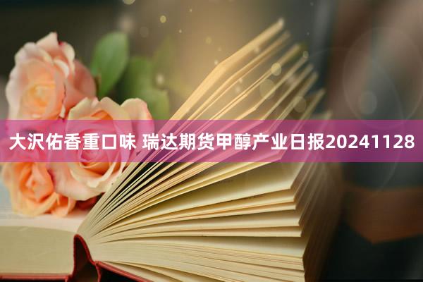 大沢佑香重口味 瑞达期货甲醇产业日报20241128