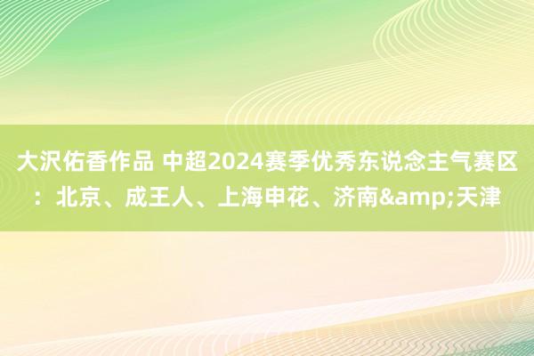 大沢佑香作品 中超2024赛季优秀东说念主气赛区：北京、成王人、上海申花、济南&天津